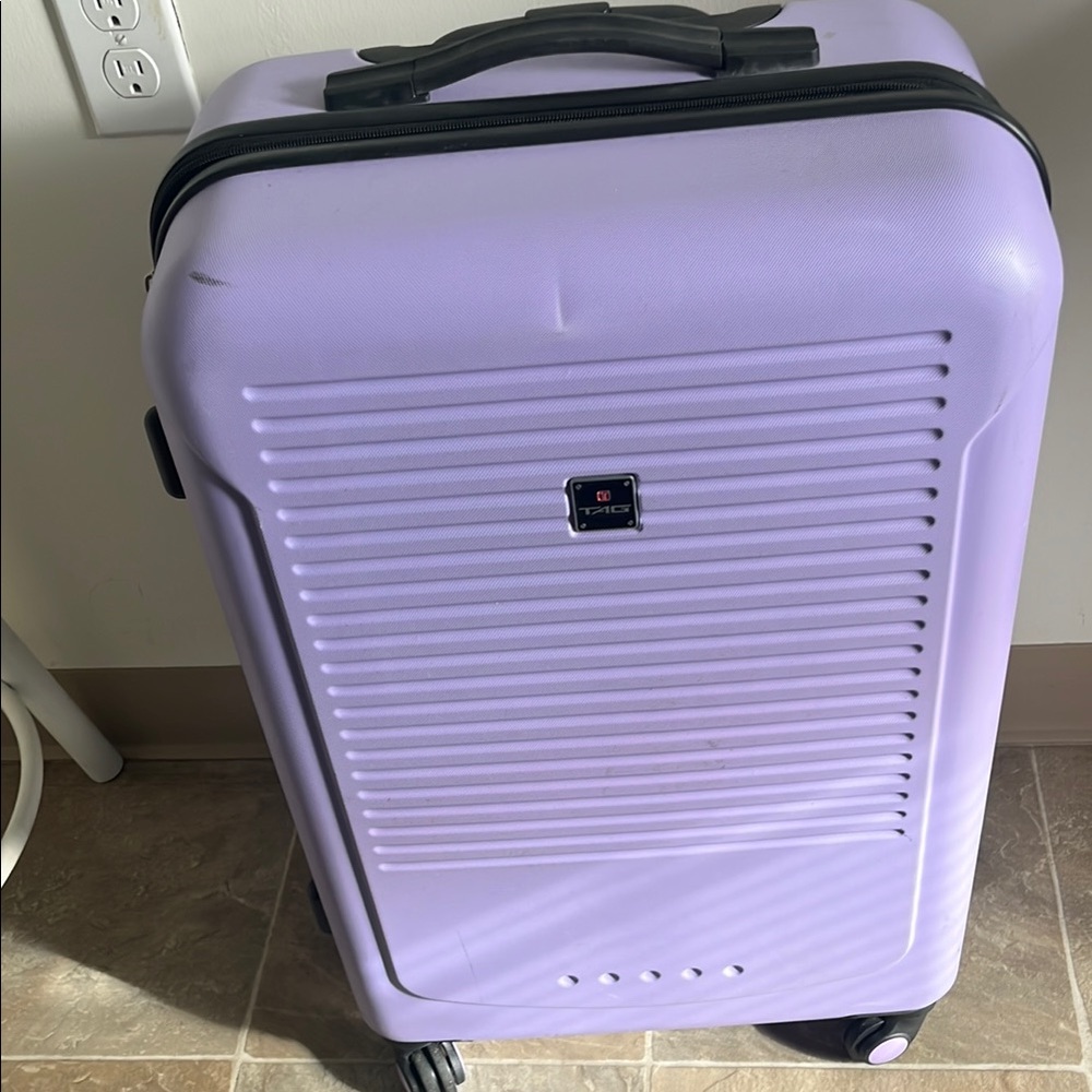 Purple Hard Shell Suitcase